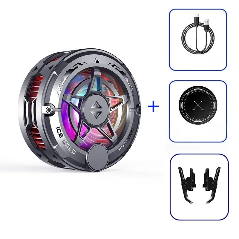 K20 Magnetischer Handy-Kühler – Portabel, RGB & Digitaldisplay für Gaming – Bild 27