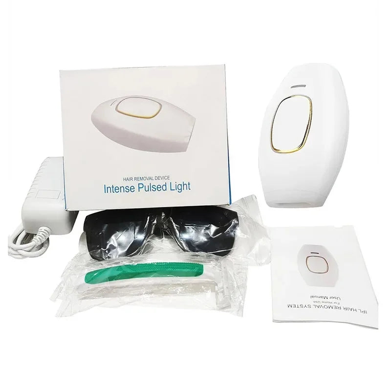 IPL Photoepilator für Ganzkörper – Bikinizone, Achseln & Körper, Wiederaufladbar
