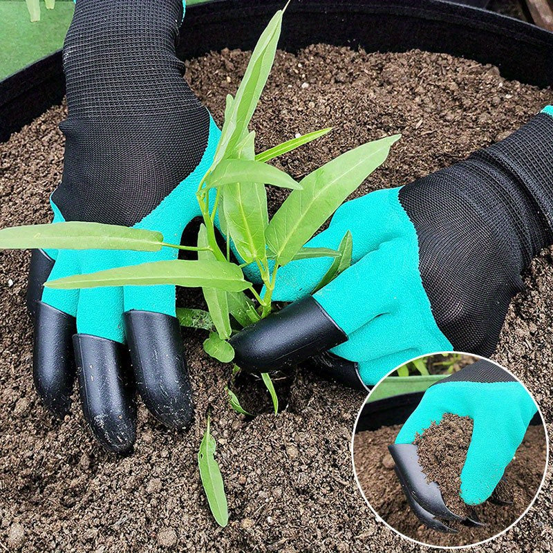 Gartenhandschuhe mit Krallen – Wasserdicht & Stichfest