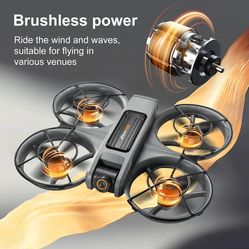 S156 Drohne – HD Dual-Kamera, 4,92-Zoll Display, Brushless Motor, Optical Flow