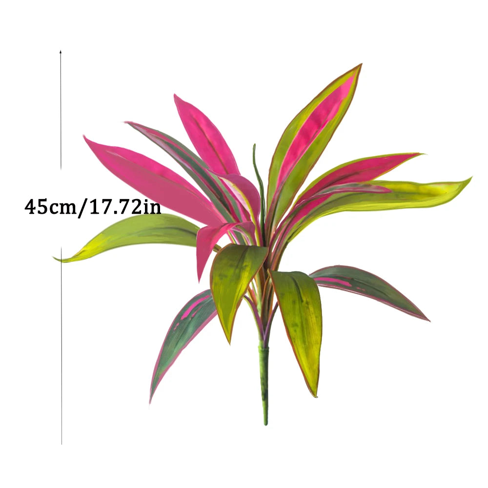 Künstliche Dracaena Palme 45 cm – Tropische Kunstpflanze für Heim & Garten