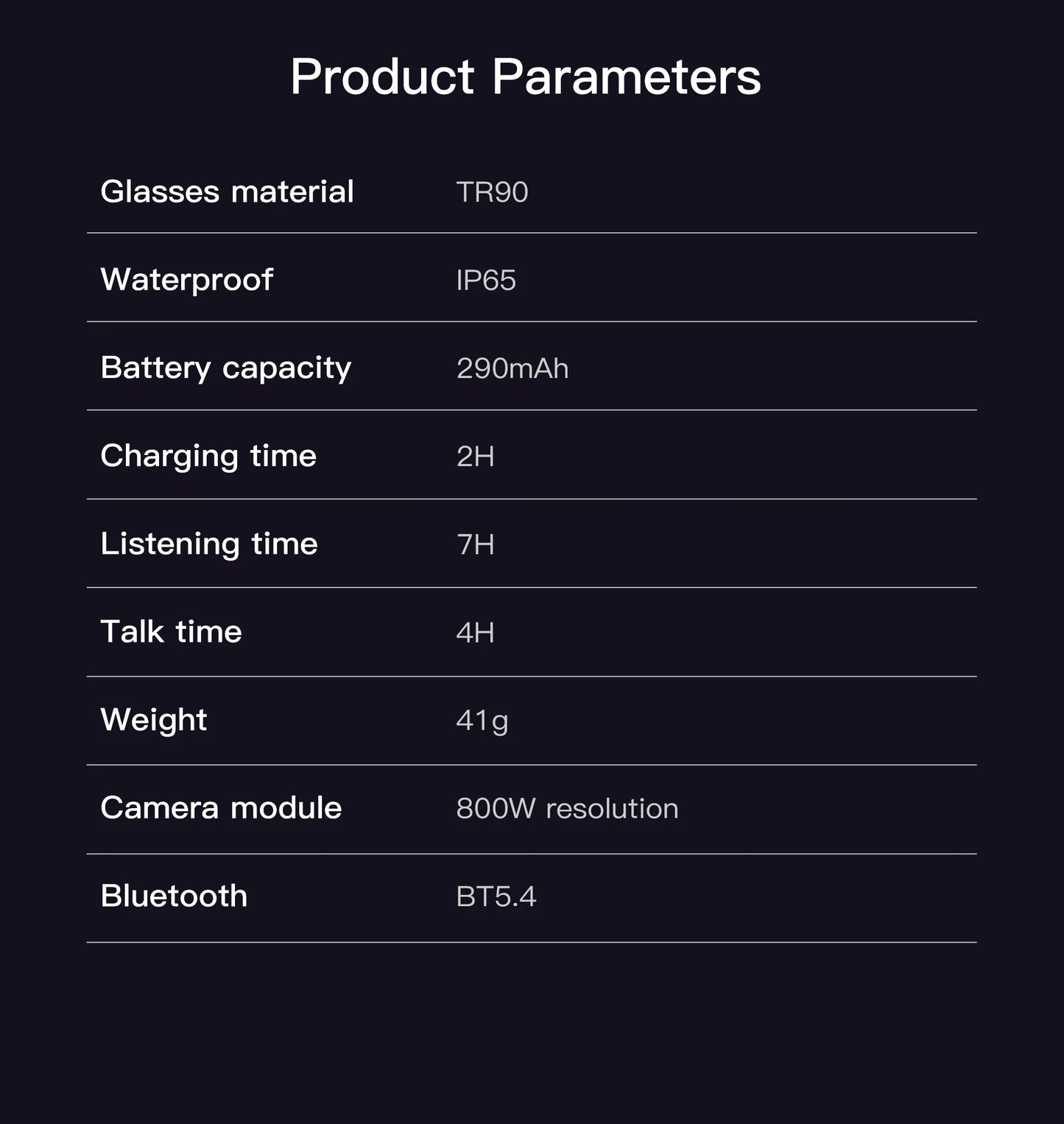 KI Smart Brille 2026 Business – 8MP Kamera, 1080P Video, ChatGPT & 120+ Sprachen