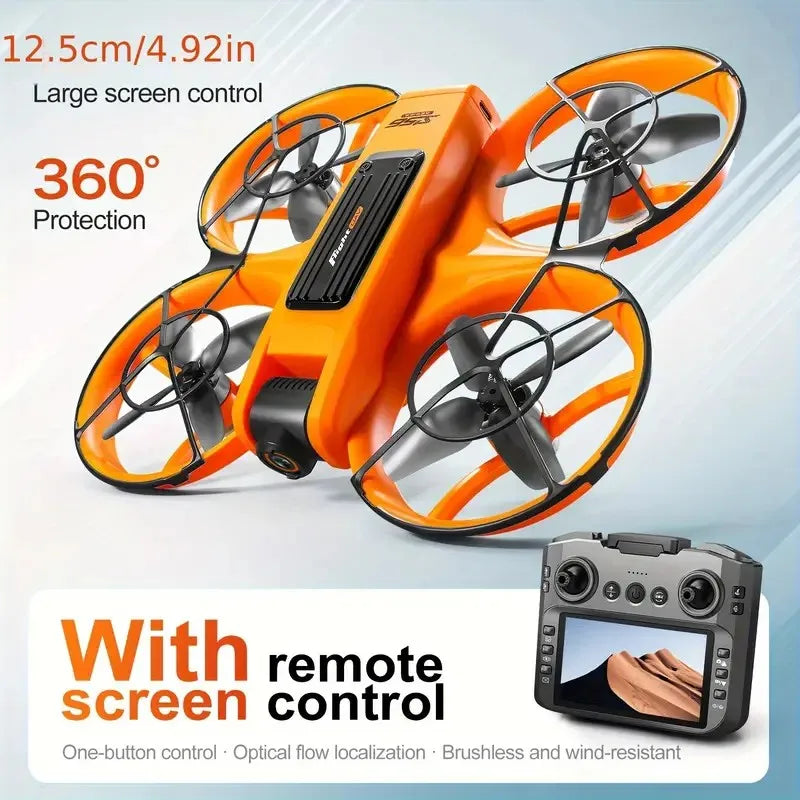 S156 Drohne – HD Dual-Kamera, 4,92-Zoll Display, Brushless Motor, Optical Flow