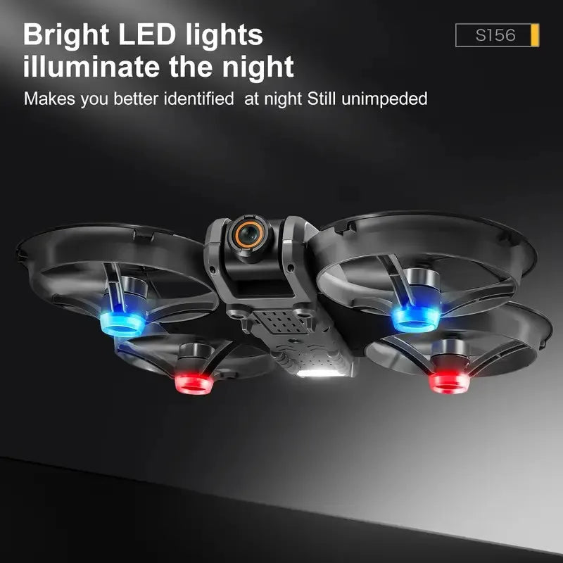 S156 Drohne – HD Dual-Kamera, 4,92-Zoll Display, Brushless Motor, Optical Flow