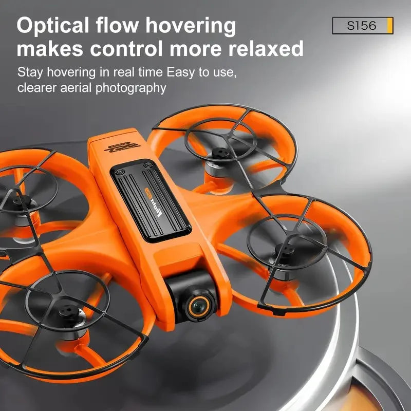 S156 Drohne – HD Dual-Kamera, 4,92-Zoll Display, Brushless Motor, Optical Flow