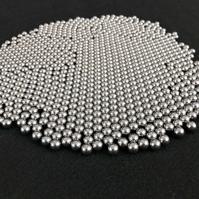 100 Stahlkugeln 6/8mm für Steinschleuder & Jagd – Produktbild 1