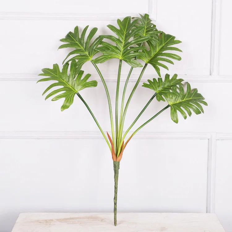 Künstliche Pflanzen Set 3er – Monstera & Palme für Heim & Hochzeit
