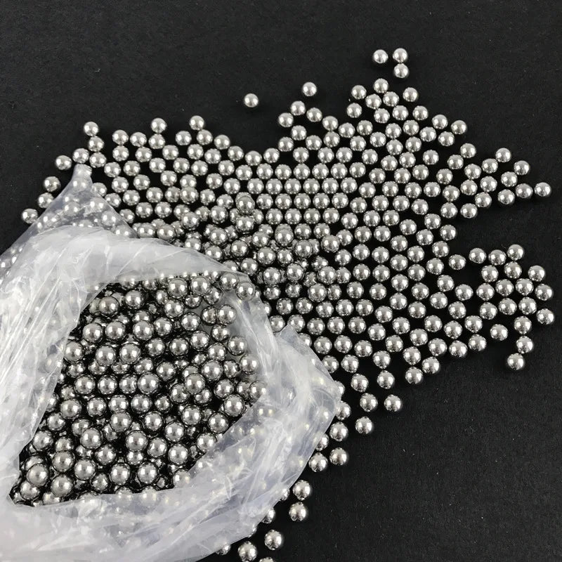 100 Stahlkugeln 6/8mm für Steinschleuder & Jagd – Produktbild 4