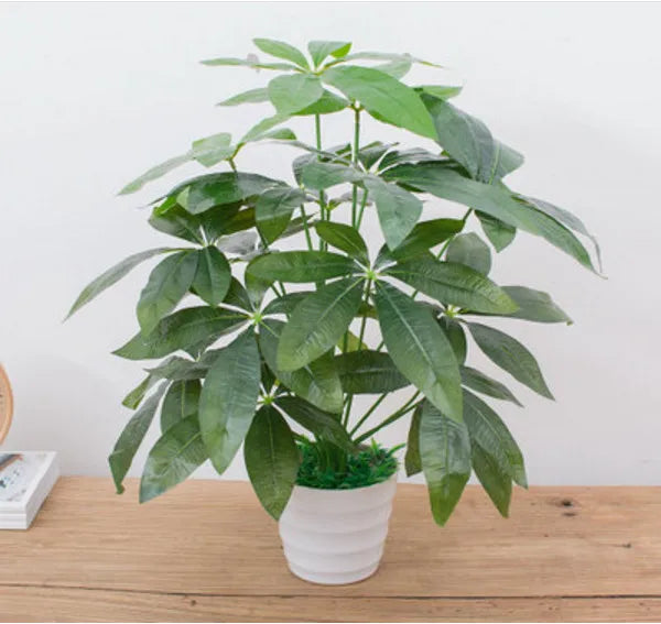 Künstliche Pflanzen Set 3er – Monstera & Palme für Heim & Hochzeit