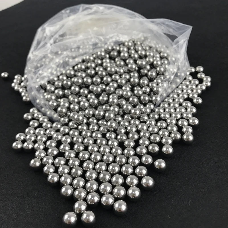 100 Stahlkugeln 6/8mm für Steinschleuder & Jagd – Produktbild 2