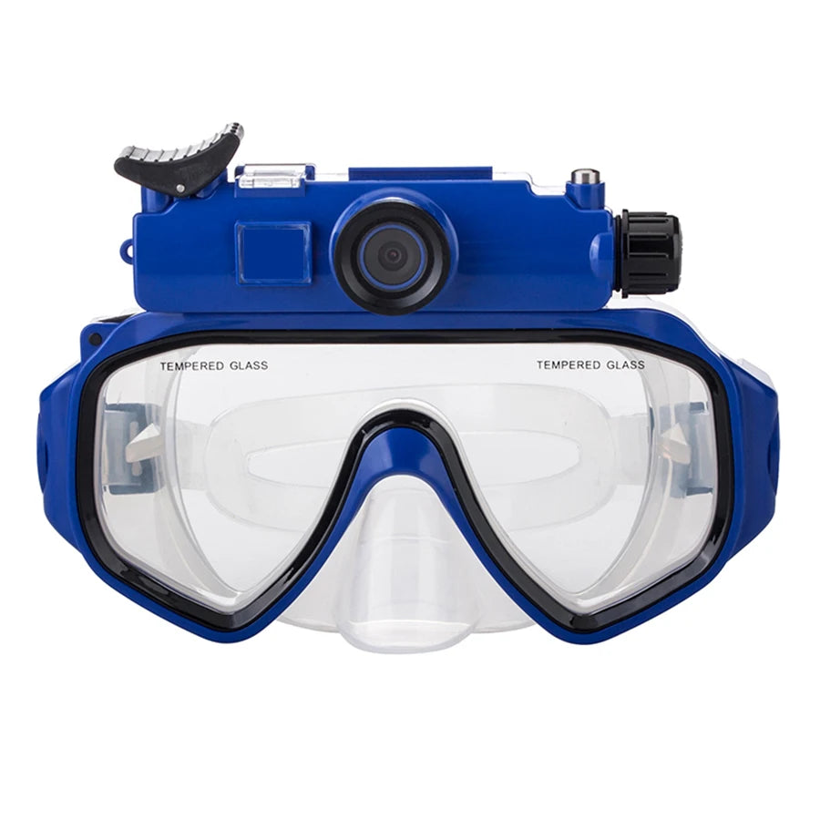 Winait 2K WiFi Tauchermaske mit Kamera – Wasserdicht, HD-Video & Unterwasser-Aufnahmen
