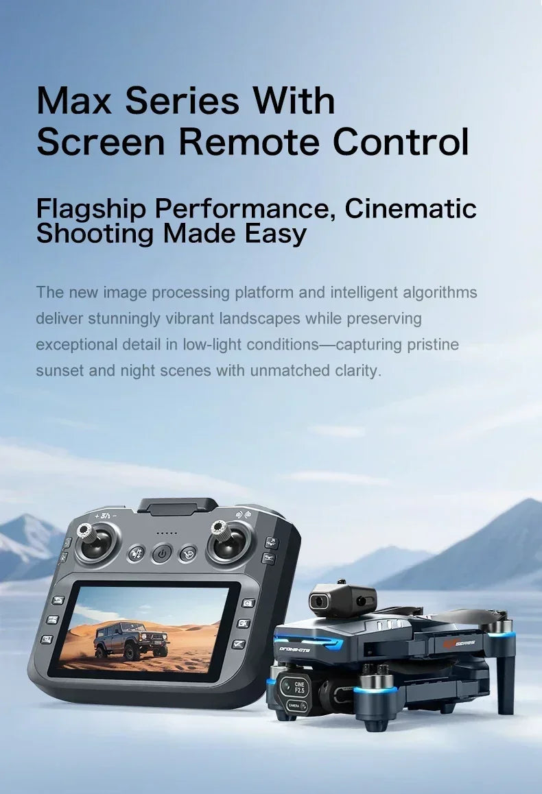 ELIGIPORT GT8 Kamera-Drohne – 4K HD, GPS, Brushless, Faltbar