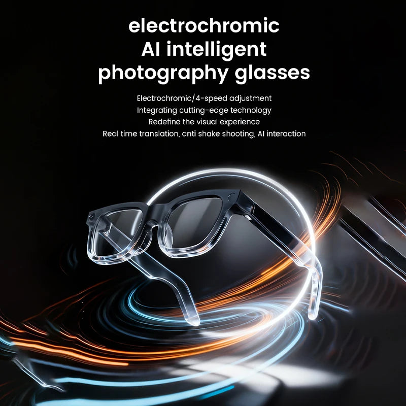 Smart Glasses HD E02 – 8MP Kamera, KI-Übersetzung, WLAN & Bluetooth