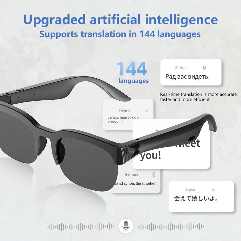 Lenovo Bluetooth-Smart-Brille für Musik und Anrufe – Produktbild 3