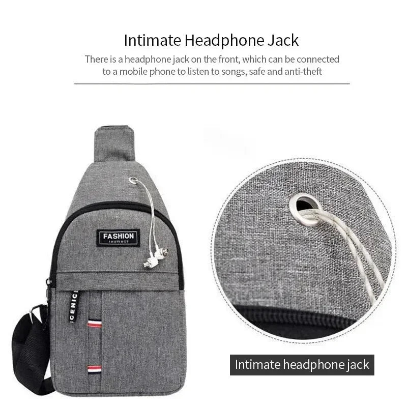 Bauchtasche Nylon – Leicht, Wasserdicht & Ideal für Sport, Outdoor & Reisen