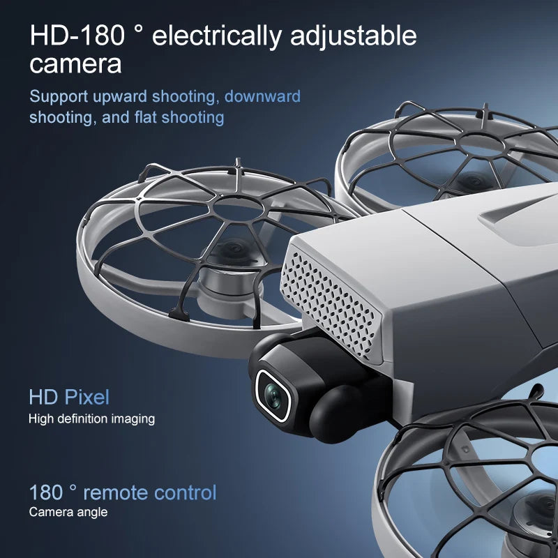 4K Profi-Drohne – 10km Reichweite, Brushless Motor, Servo-Gimbal & Dual-Kamera