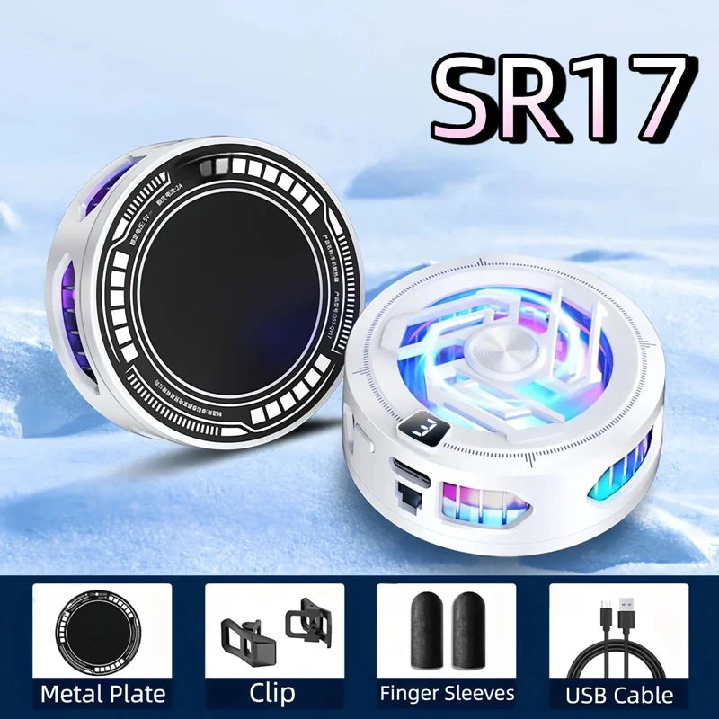 K20 Magnetischer Handy-Kühler – Portabel, RGB & Digitaldisplay für Gaming – Bild 26