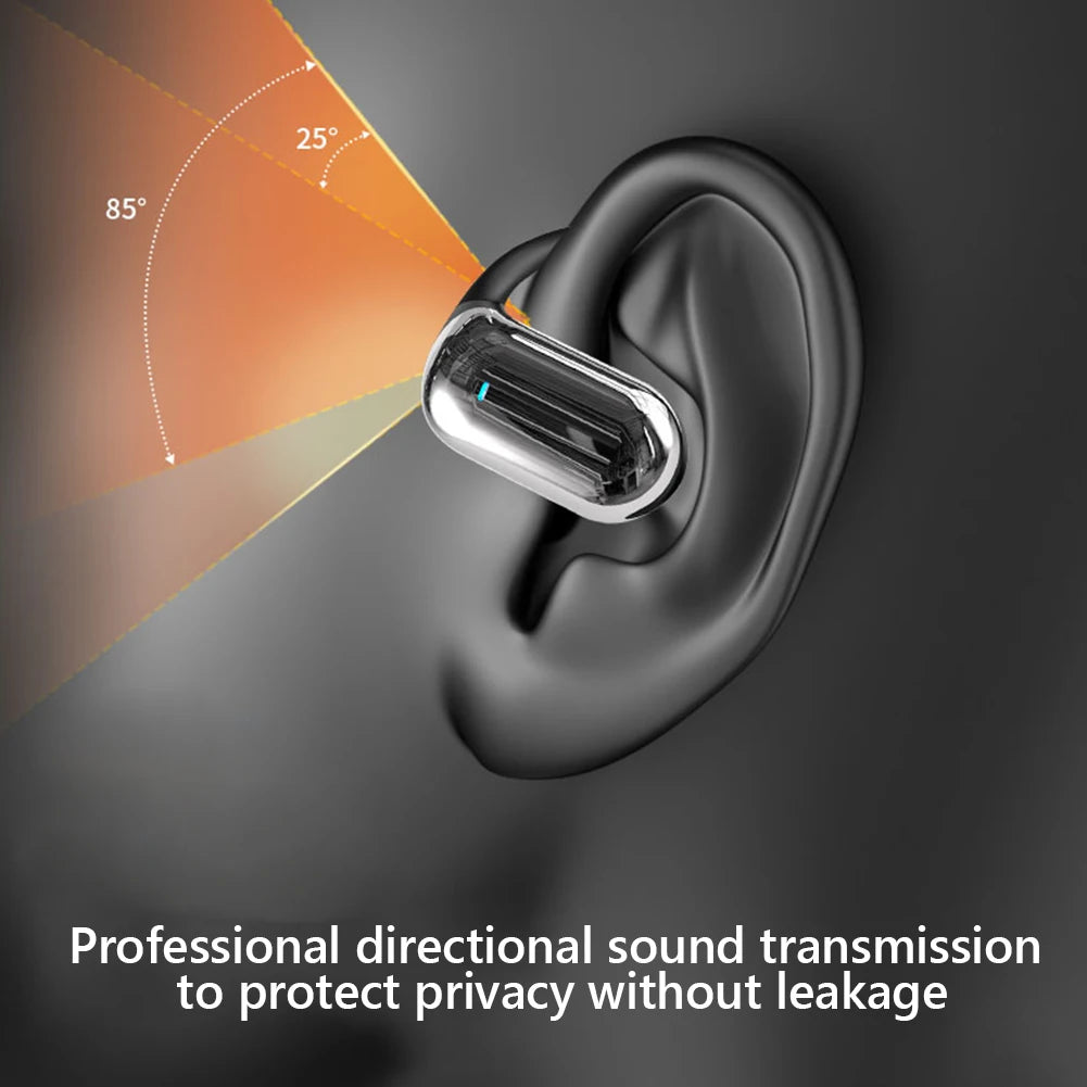 Open-Ear KI Übersetzer Earbuds – 144 Sprachen, Bluetooth 5.3, ENC, 8h Akku