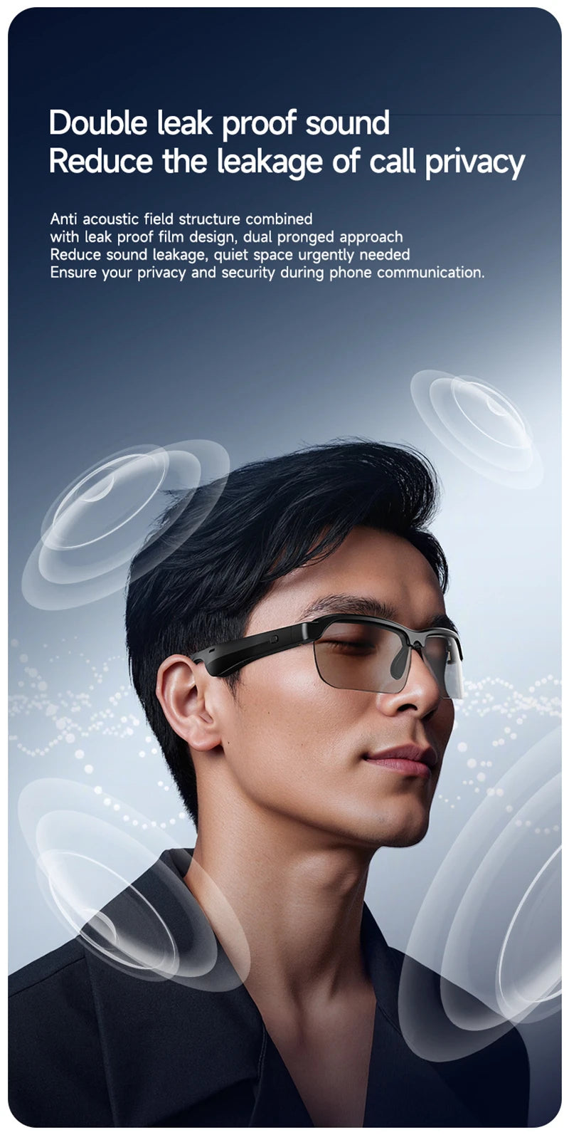 Smart Glasses 8K AI – 100MP Kamera, Bluetooth, Musik & Sonnenbrille für Damen & Herren