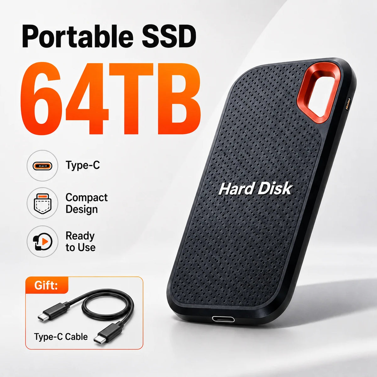 Portable SSD Festplatte – USB 3.1 Type-C, bis zu 2TB, für Laptop, Mac & Smartphone – Bild 15