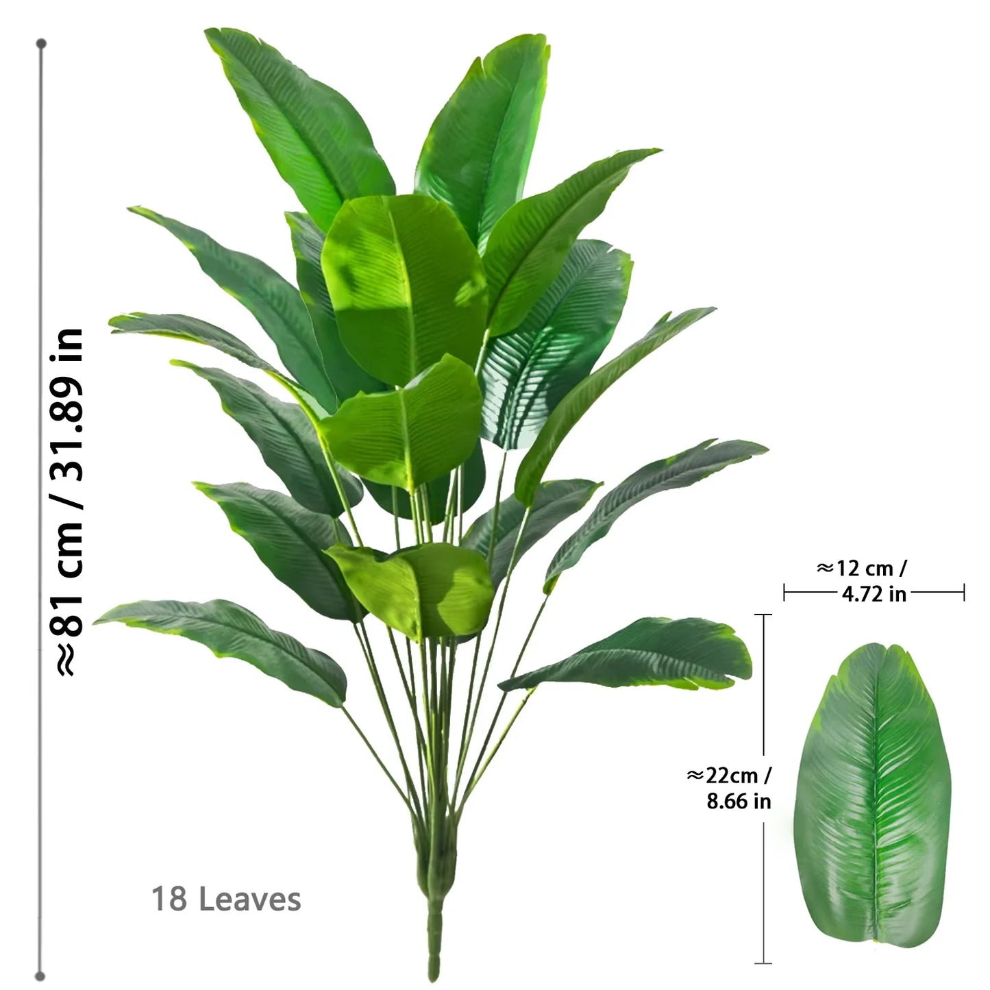 Künstliche Monstera Palme – Tropische Dekopflanze für Garten & Wohnzimmer