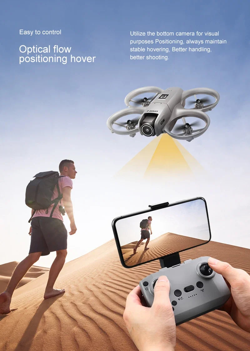Lenovo D16 Drohne 8K GPS – Brushless Motor, Hinderniserkennung, Dual-Kamera & Optischer Fluss