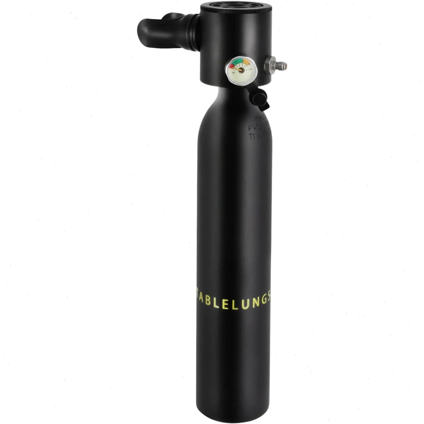 Mini Scuba Tauchflasche 0,5 L – Tragbares Tauchset mit Pumpe & Manometer