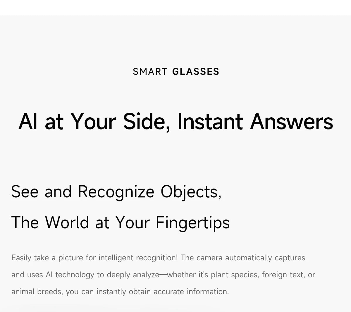 Lenovo AI Smart Glasses – Meeting Aufnahme, Übersetzung & Outdoor Sport