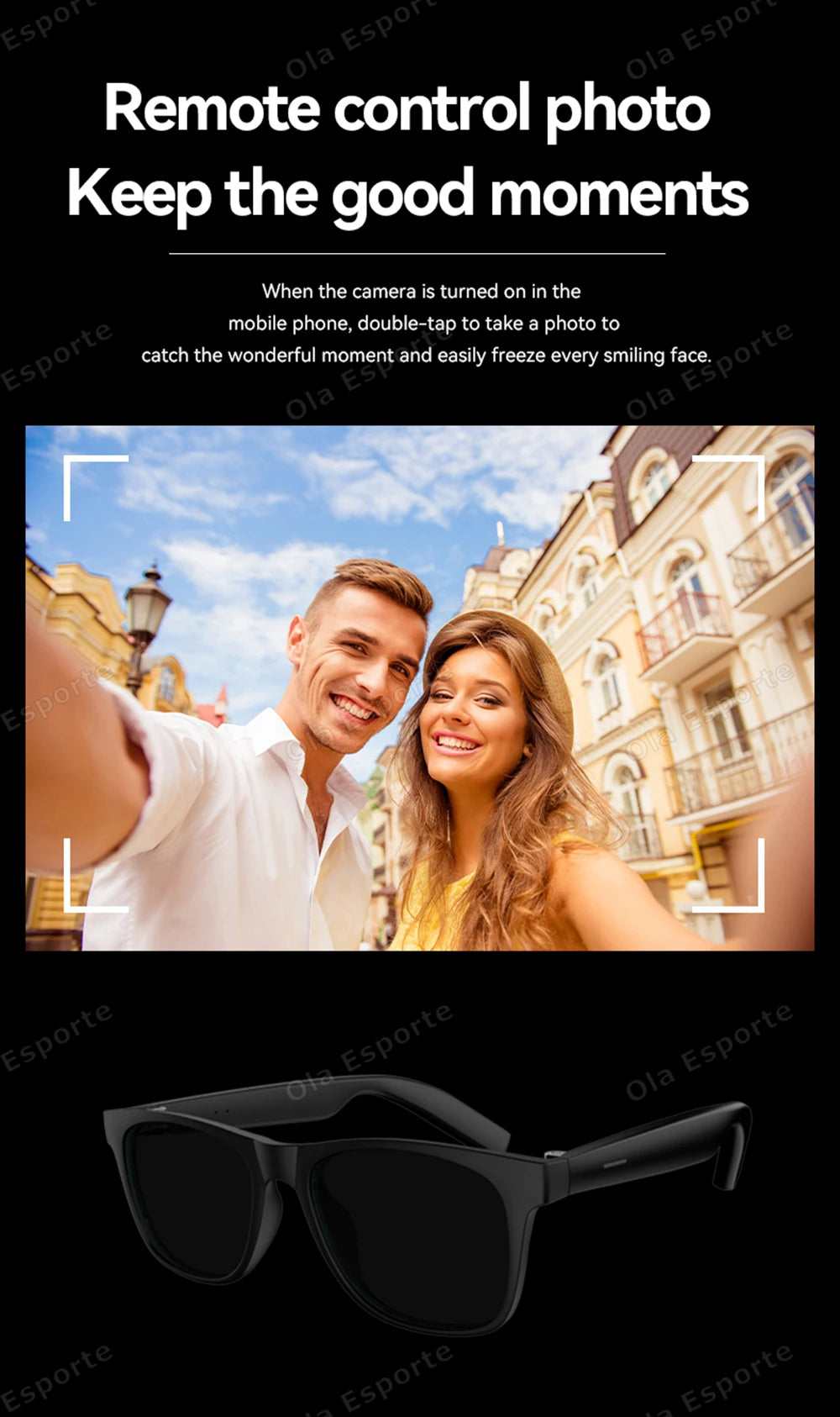 Smart Glasses Bluetooth – Anti-Blaulicht, Touch Control & Stereo Headset