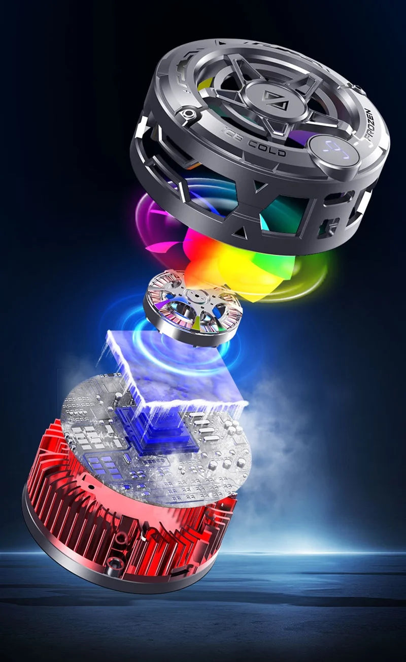 K20 Magnetischer Handy-Kühler – Portabel, RGB & Digitaldisplay für Gaming – Bild 15