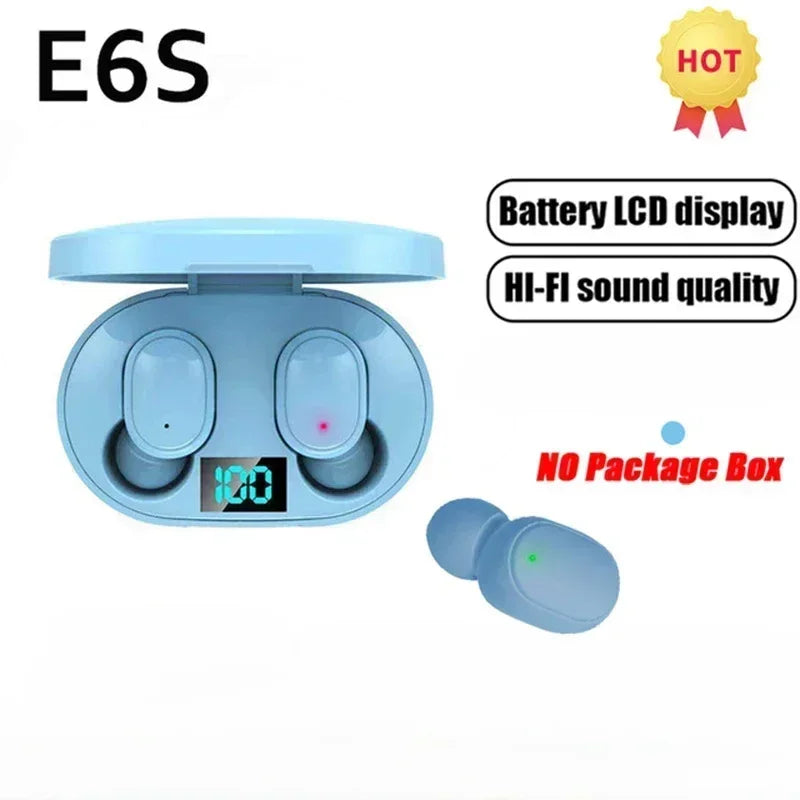 E6S TWS Bluetooth Earbuds – Noise Cancelling Kopfhörer mit Mikrofon