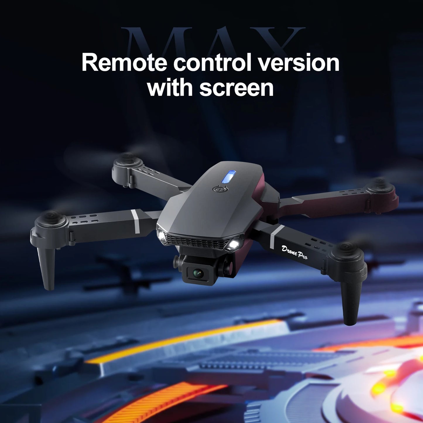 JJRC E88/E99 Drohne – 4K Dual-Kamera, Display-Fernbedienung, Faltbar