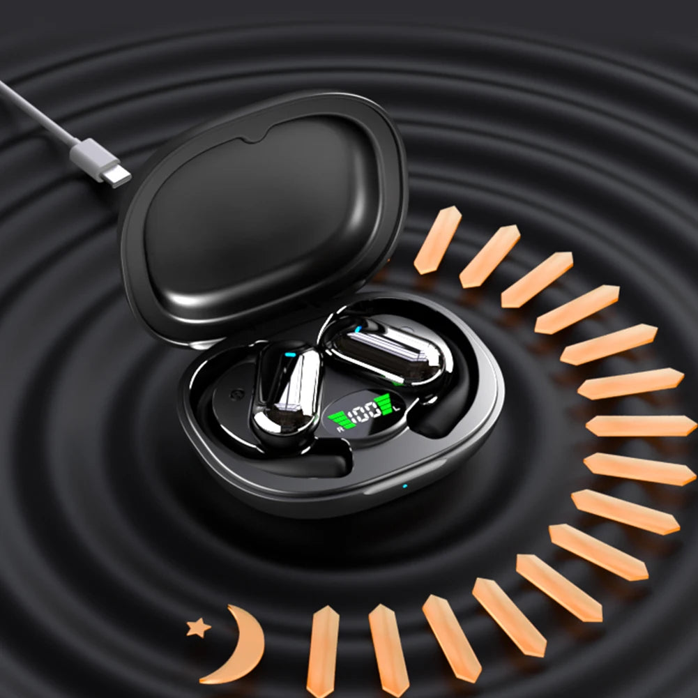 Open-Ear KI Übersetzer Earbuds – 144 Sprachen, Bluetooth 5.3, ENC, 8h Akku
