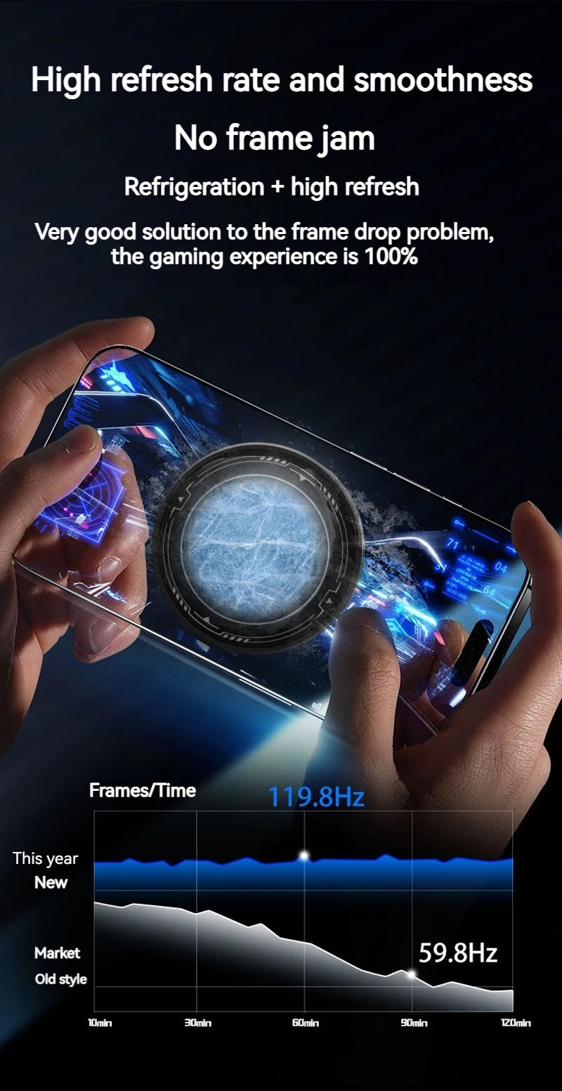 K20 Magnetischer Handy-Kühler – Portabel, RGB & Digitaldisplay für Gaming – Bild 10