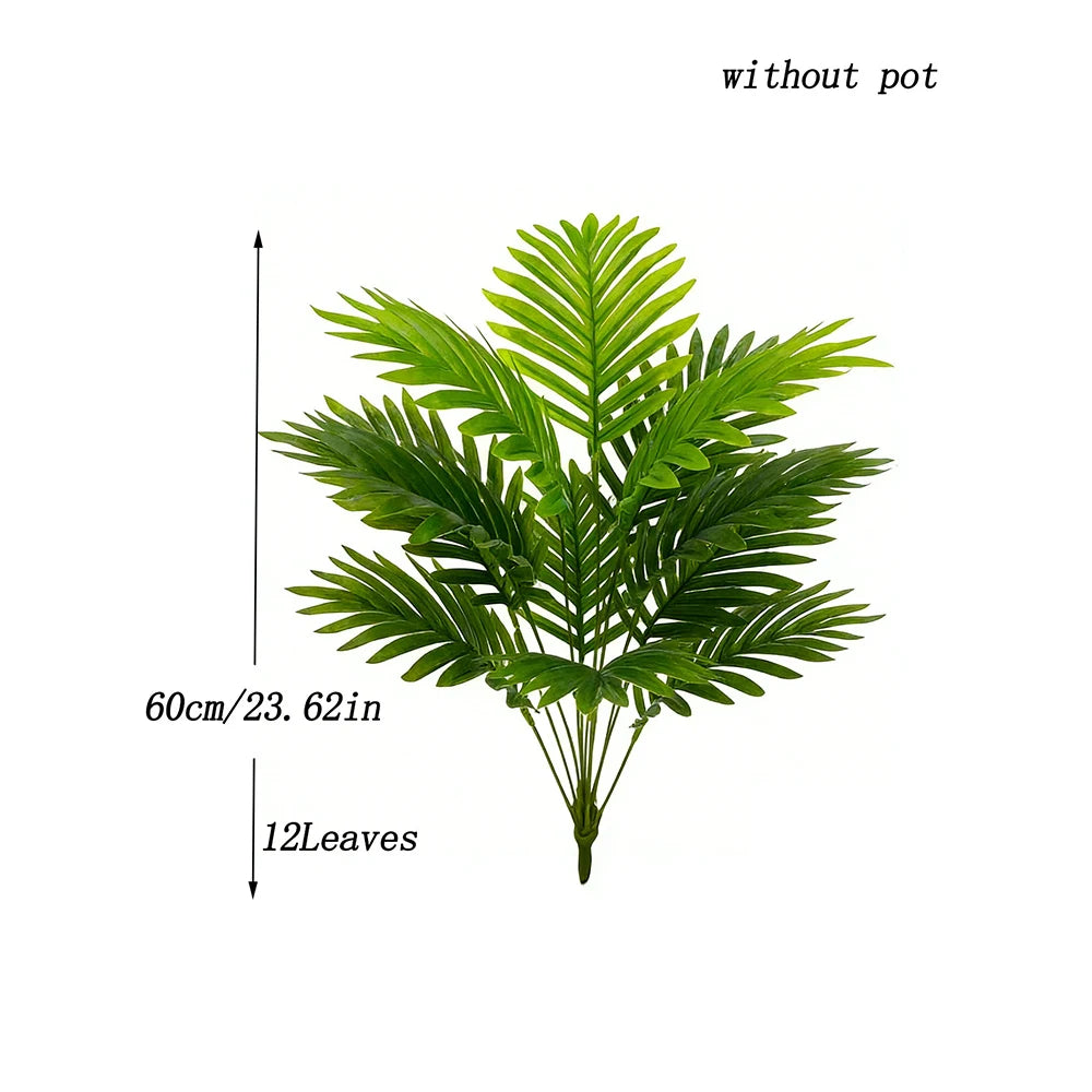 Künstliche Palme 60–80 cm – Monstera & Kokospalme für Heim & Garten