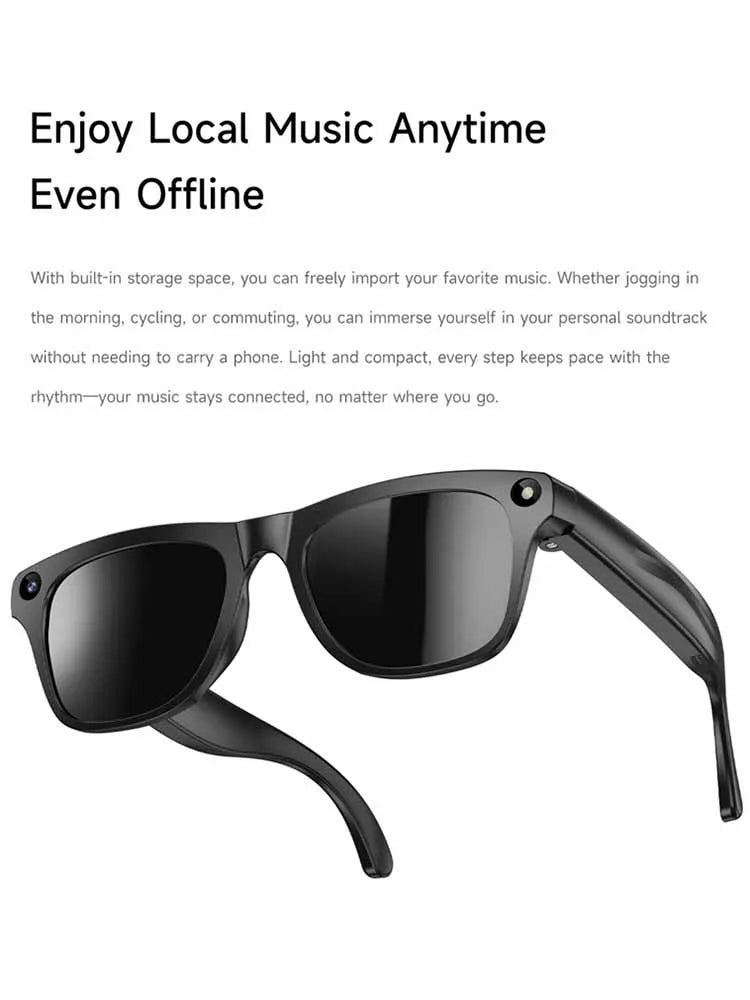 Xiaomi KI Smart Brille – 4K Kamera, ChatGPT & Bluetooth Audio Sonnenbrille