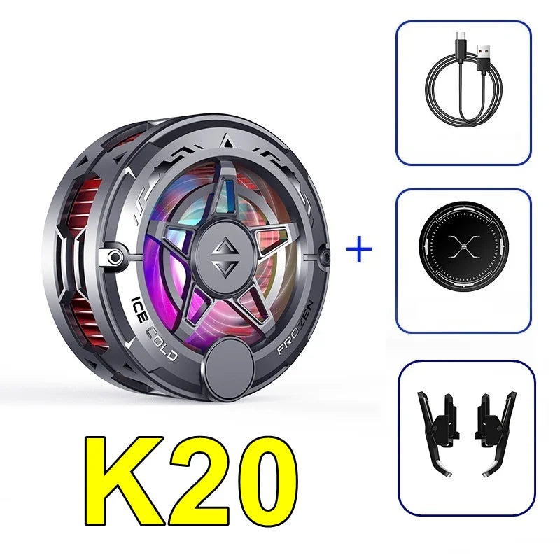 K20 Magnetischer Handy-Kühler – Portabel, RGB & Digitaldisplay für Gaming – Bild 21