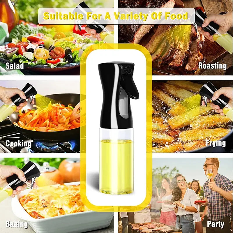 Ölsprühflasche 200–500ml – BBQ, Backen & Kochen mit Olivenlöl