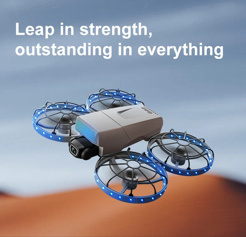4K Profi-Drohne – 10km Reichweite, Brushless Motor, Servo-Gimbal & Dual-Kamera