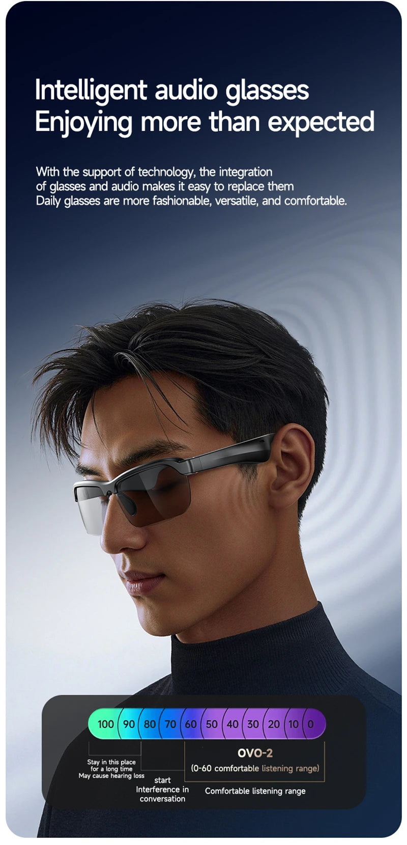 Smart Glasses 8K AI – 100MP Kamera, Bluetooth, Musik & Sonnenbrille für Damen & Herren