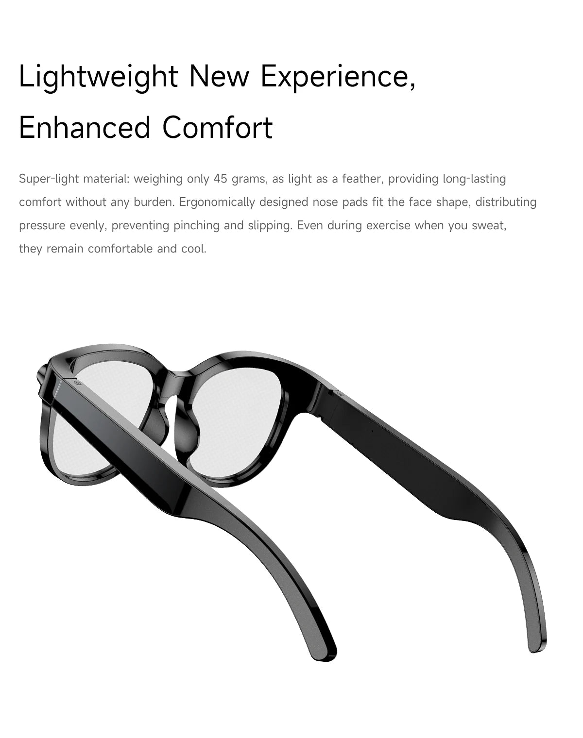 Lenovo AI Smart Glasses – Meeting Aufnahme, Übersetzung & Outdoor Sport