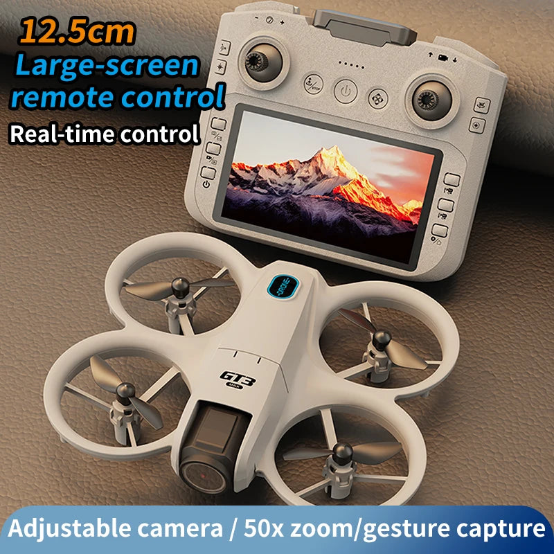 GT3 MAX Mini-Drohne 8K HD – 4,3" Display, Kopfloser Modus, 360° Flip & Kinder-Quadcopter