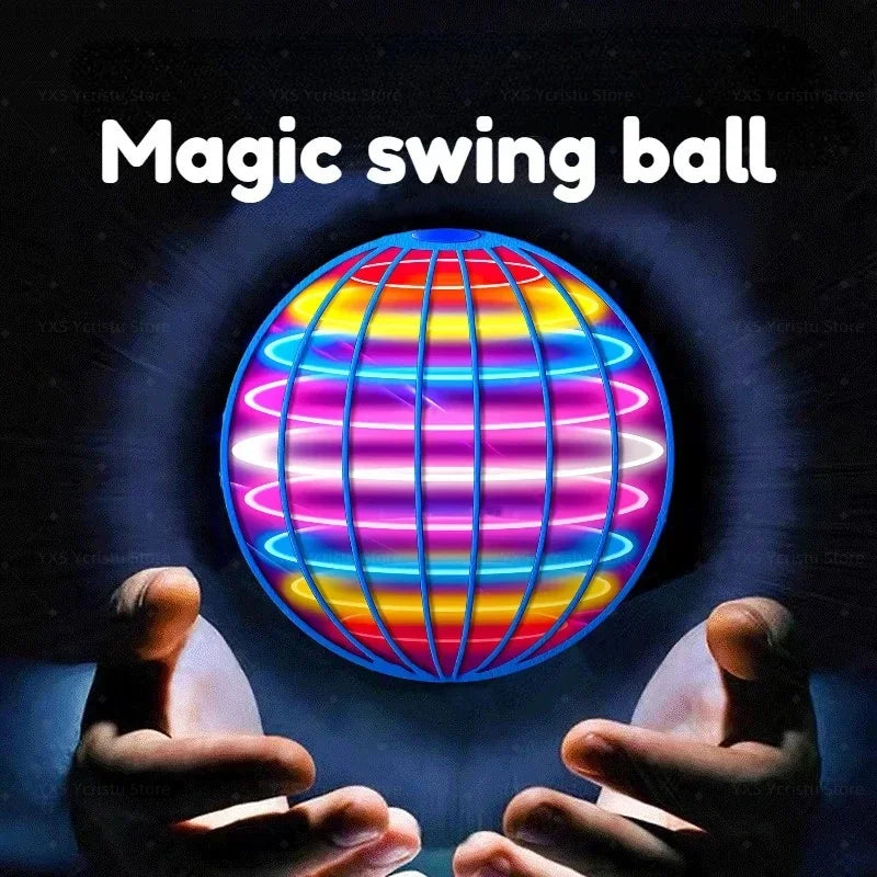 LED-Flugball mit Boomerang-Effekt und farbigen Lichtern – Produktbild 7