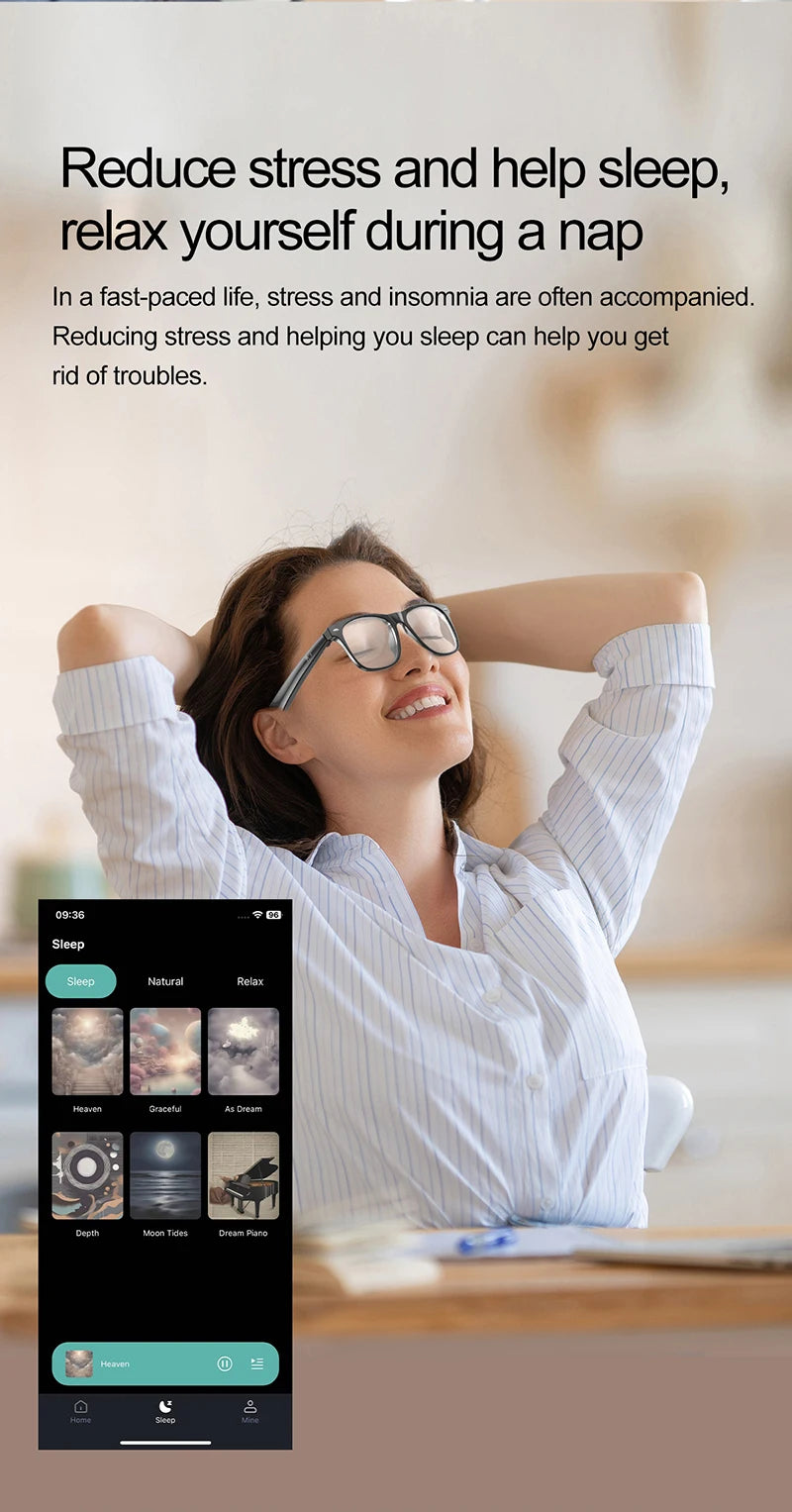 Smart Brille W100 – IP67 Wasserdicht, 164 Sprachen, GPS, Ultraleicht 25g