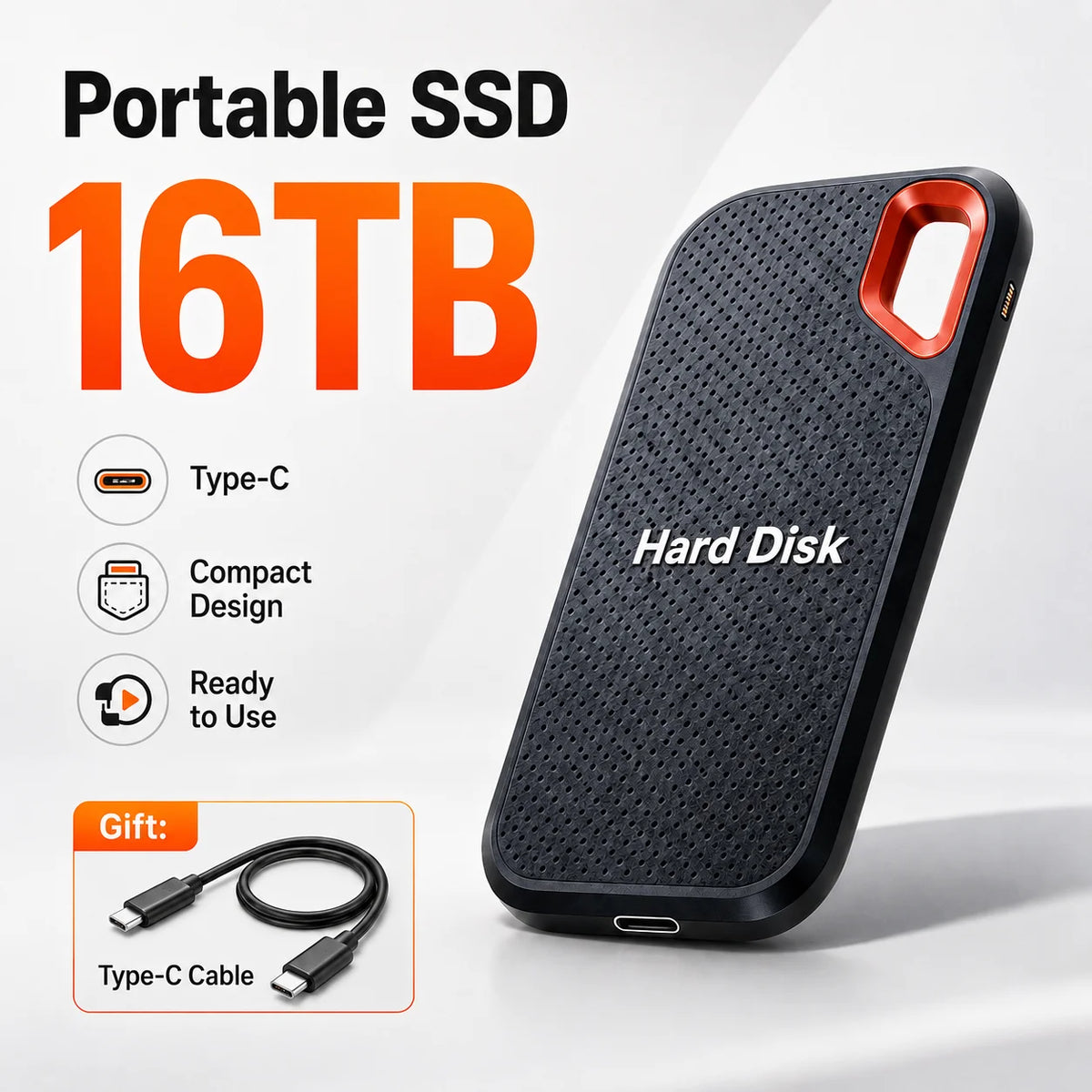 Portable SSD Festplatte – USB 3.1 Type-C, bis zu 2TB, für Laptop, Mac & Smartphone – Bild 14