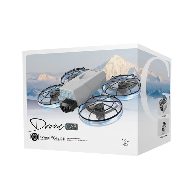 4K Profi-Drohne – 10km Reichweite, Brushless Motor, Servo-Gimbal & Dual-Kamera