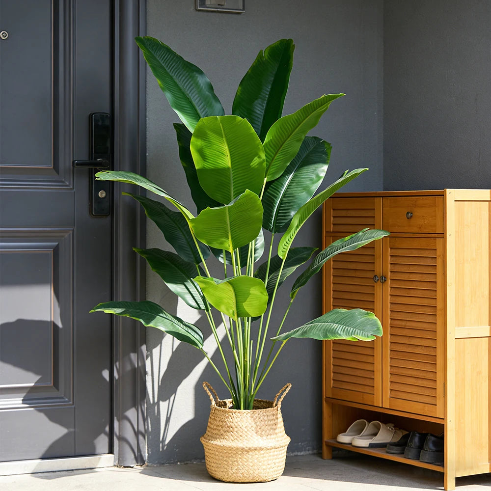 Künstlicher Bananenbaum 65–88 cm – Tropische Kunstpflanze für Heim & Garten