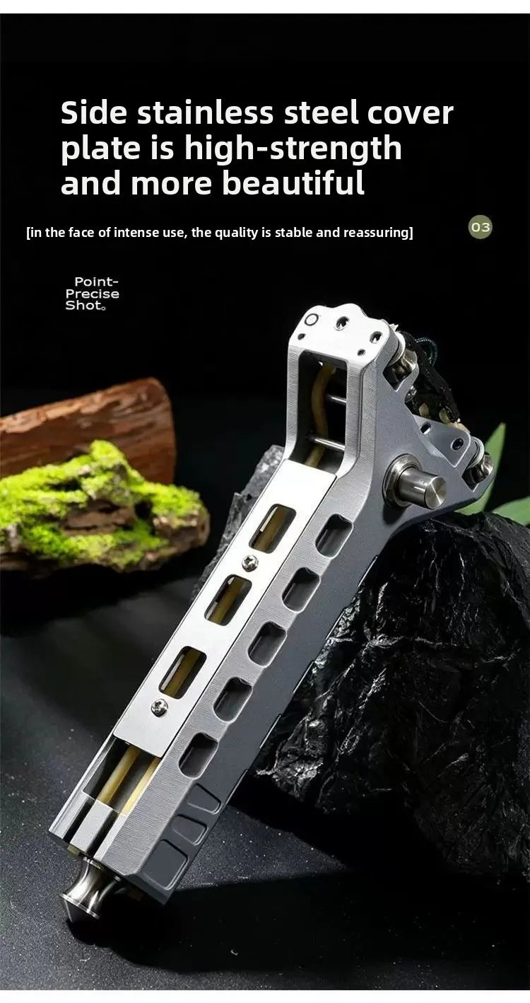 Profi-Steinschleuder mit Automatik-Magazin – Halb Metall, Halb Kunststoff – Produktbild 17