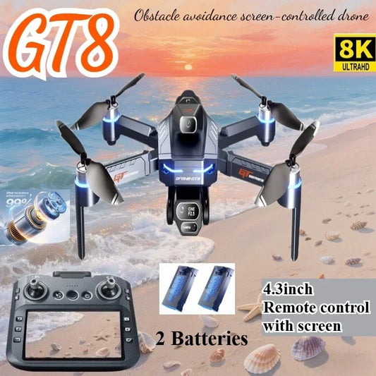 ELIGIPORT GT8 Kamera-Drohne – 4K HD, GPS, Brushless, Faltbar