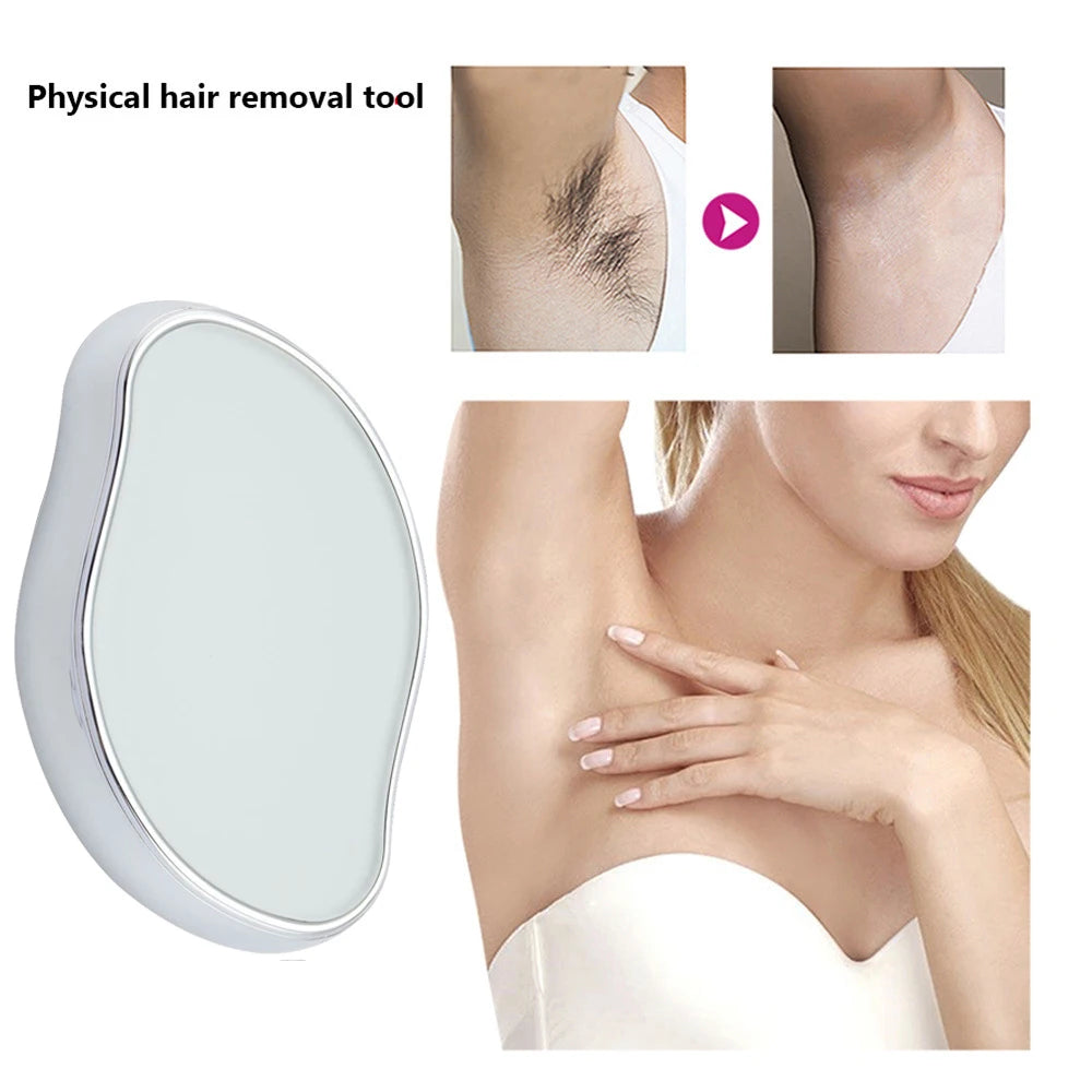Crystal Hair Eraser – Nano-Glas Haarentferner, Schmerzlos & Wiederverwendbar